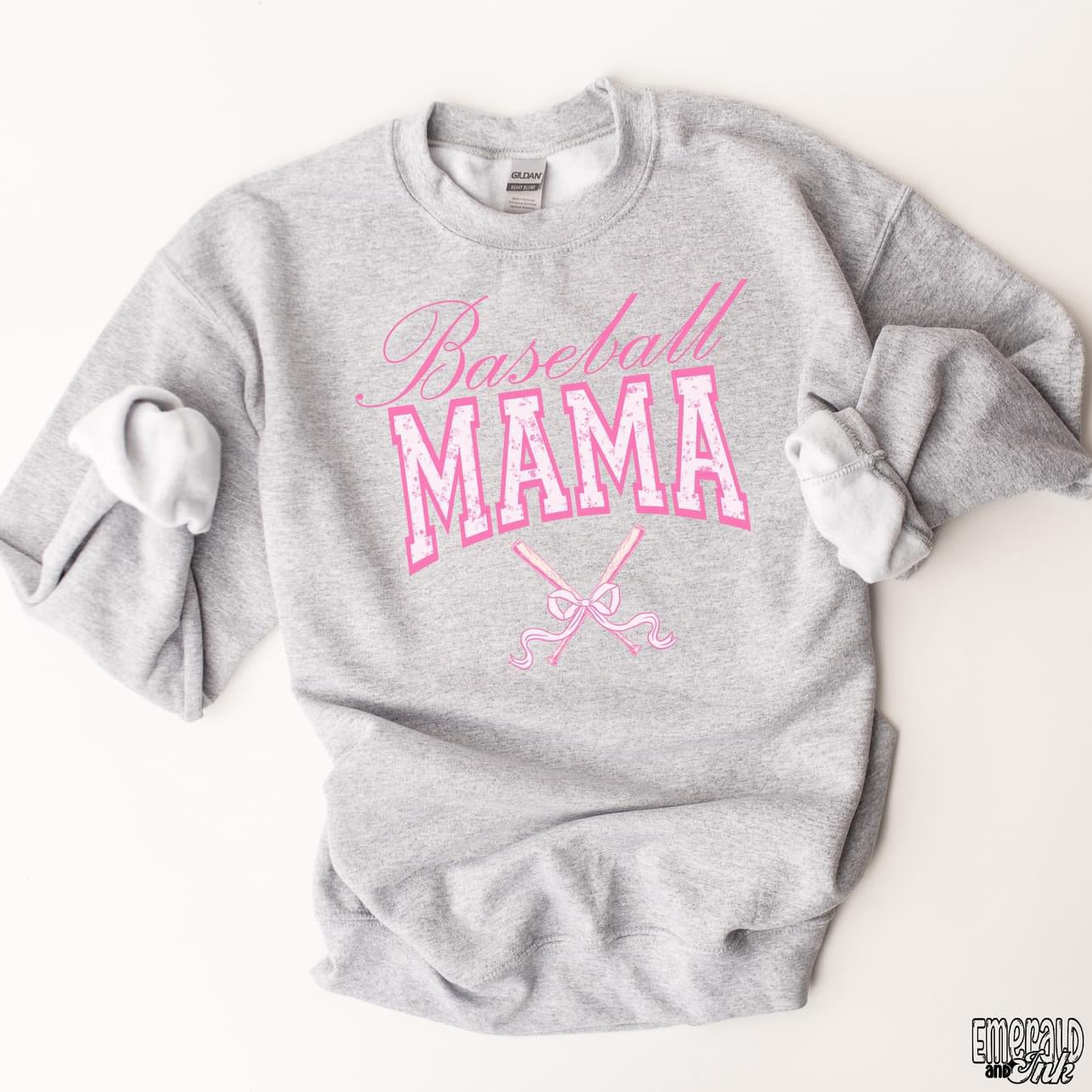 Pink Baseball Mama - DTF Transfer