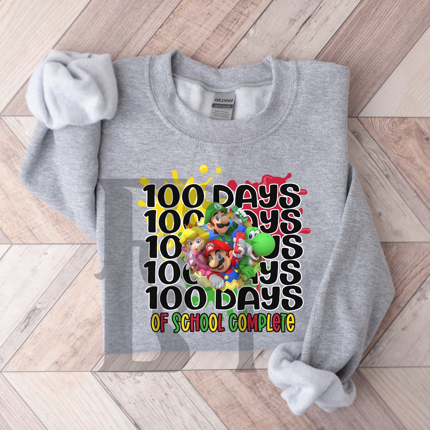 100 Days of School 4 DTF Transfer