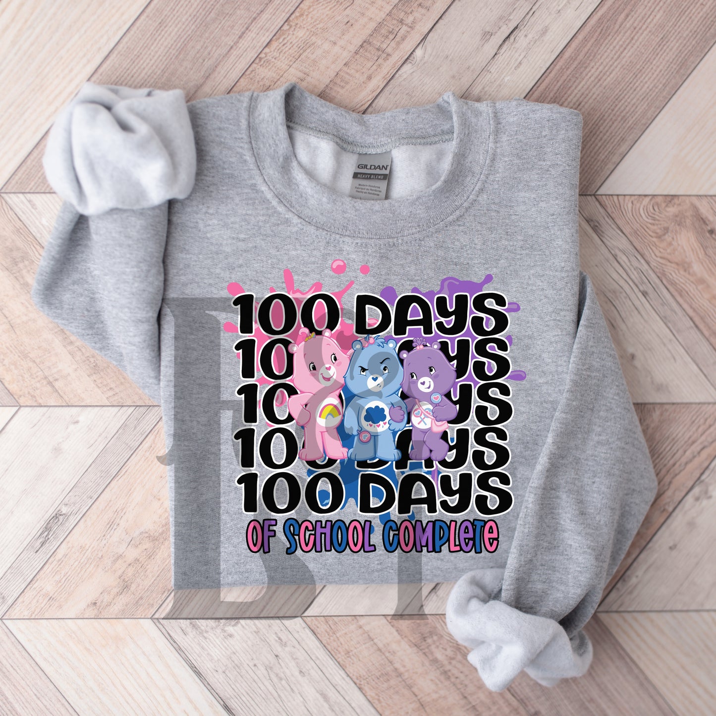 100 Days of School 8 DTF Transfer