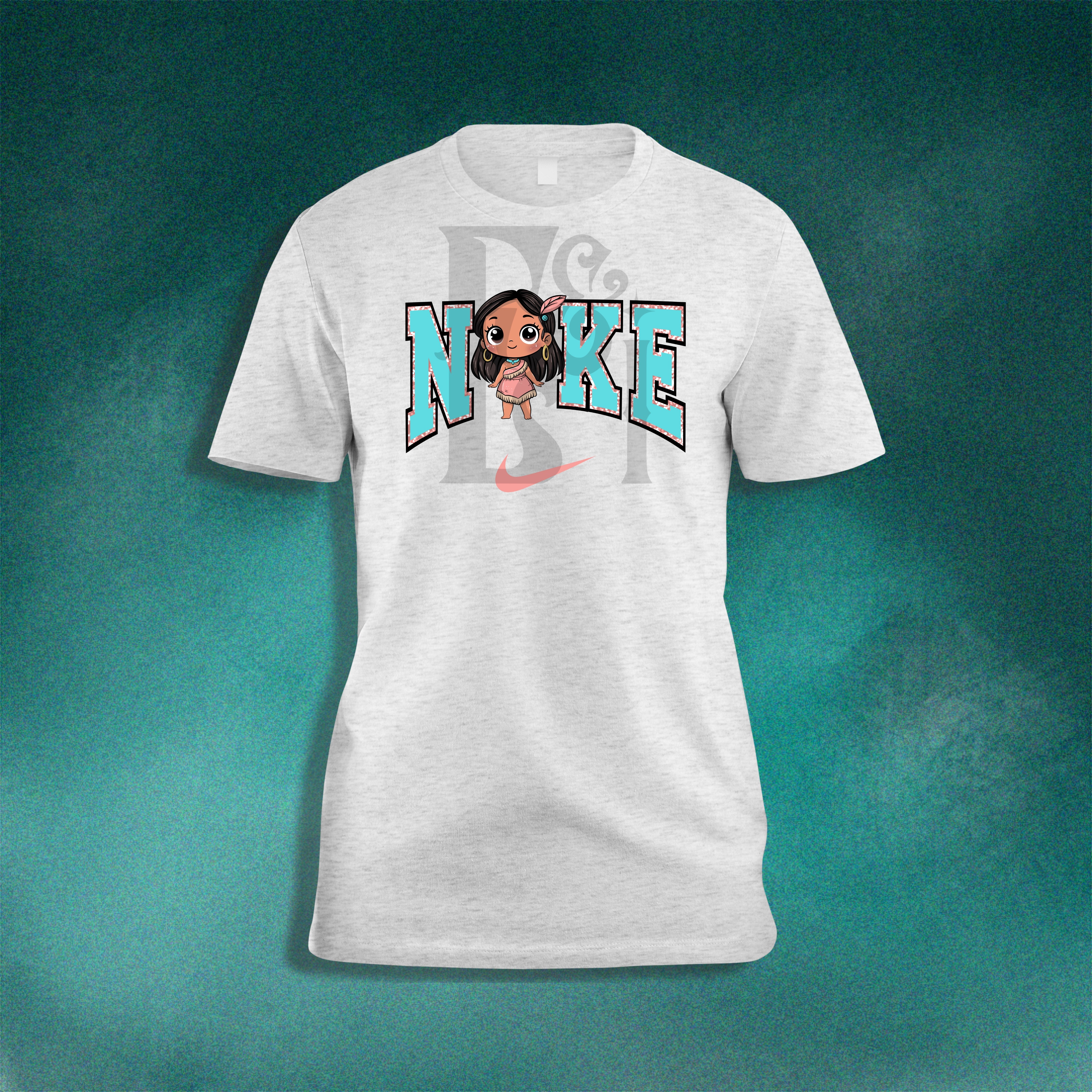 Native Dink Athletic Brand Princess Native Digital Download – Emerald & Ink