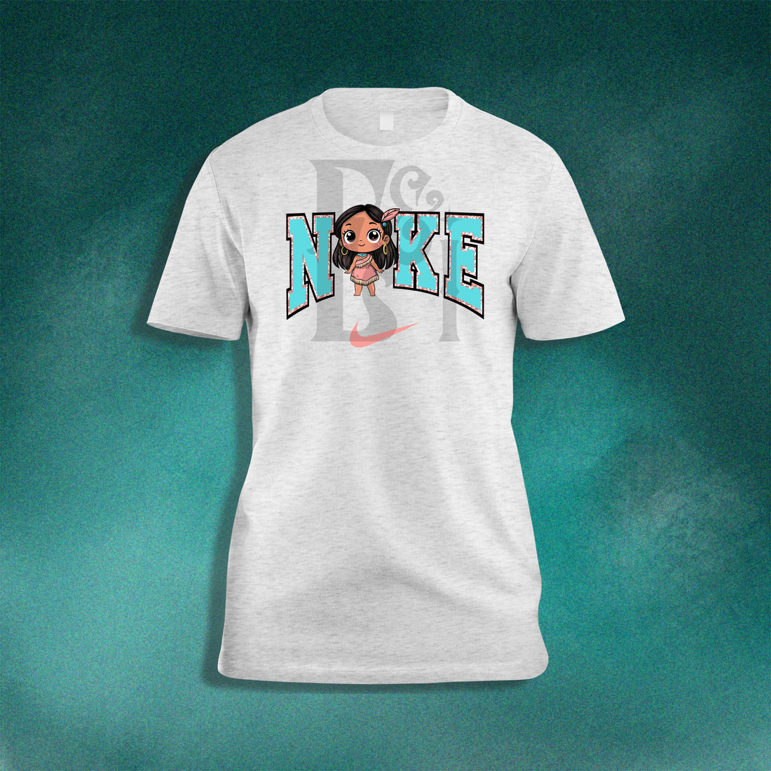 Native Dink Athletic Brand Princess Native Digital Download – Emerald & Ink