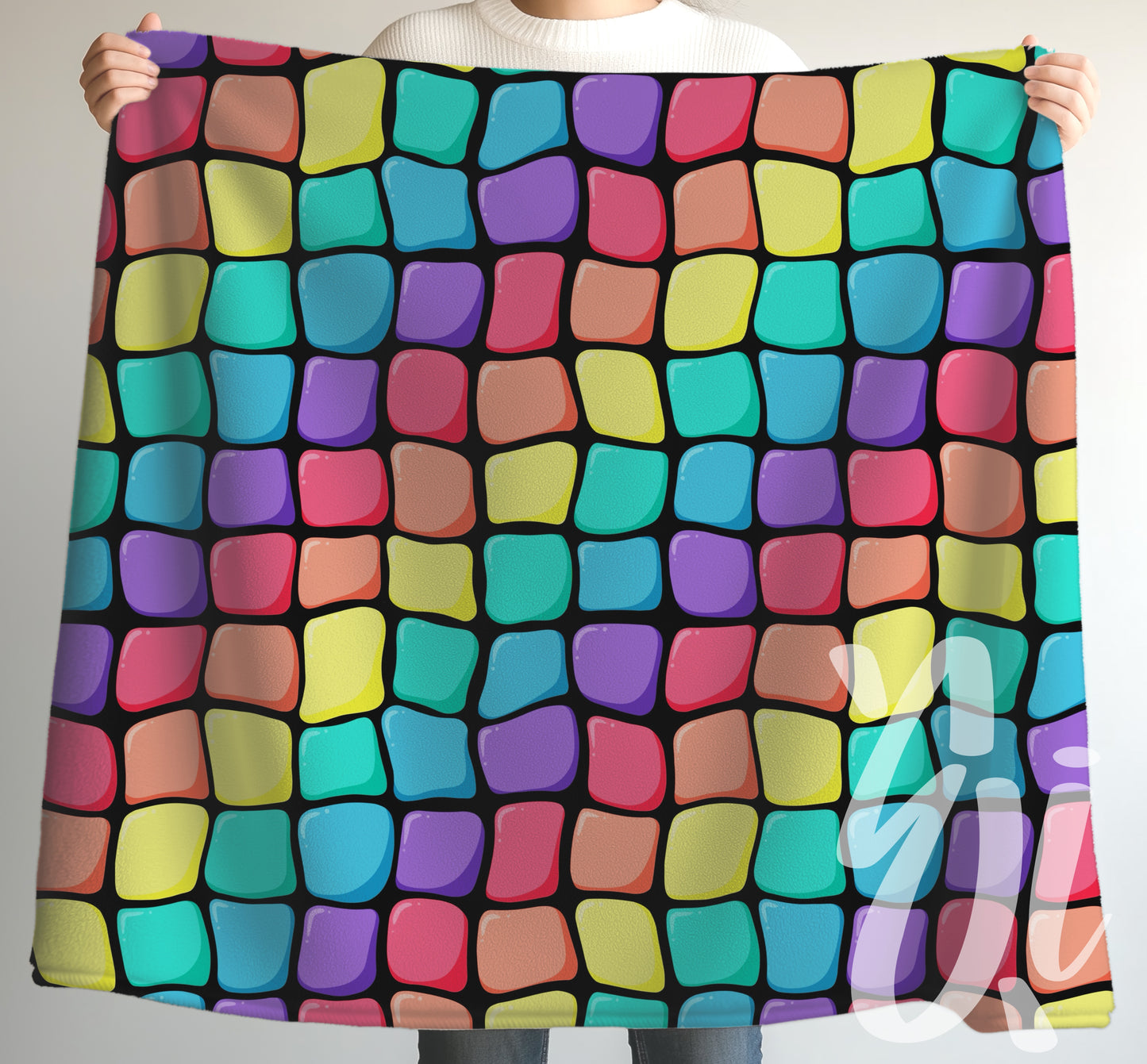 Rainbow Doodle Seamless JPG