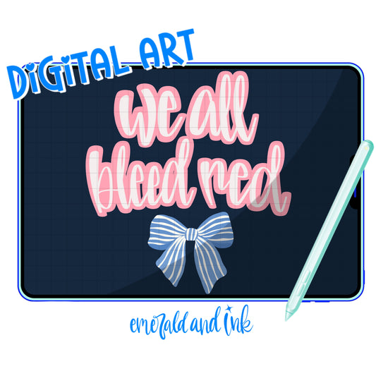 We All Bleed Red - Digital Download
