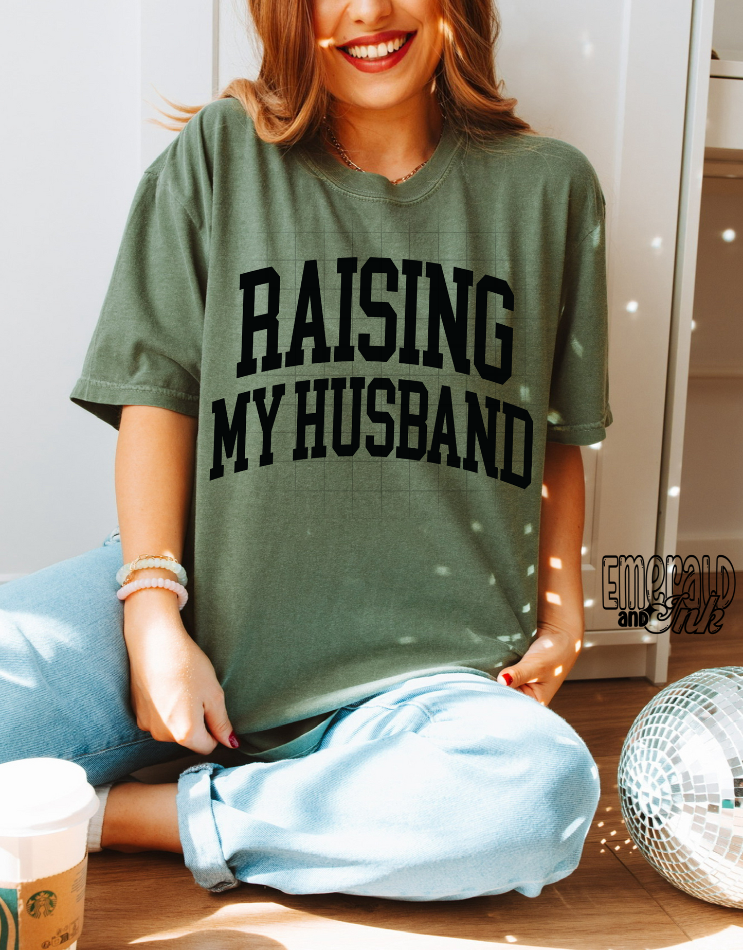 Raising My Husband (black) - DTF Transfer*TAT 7 biz days