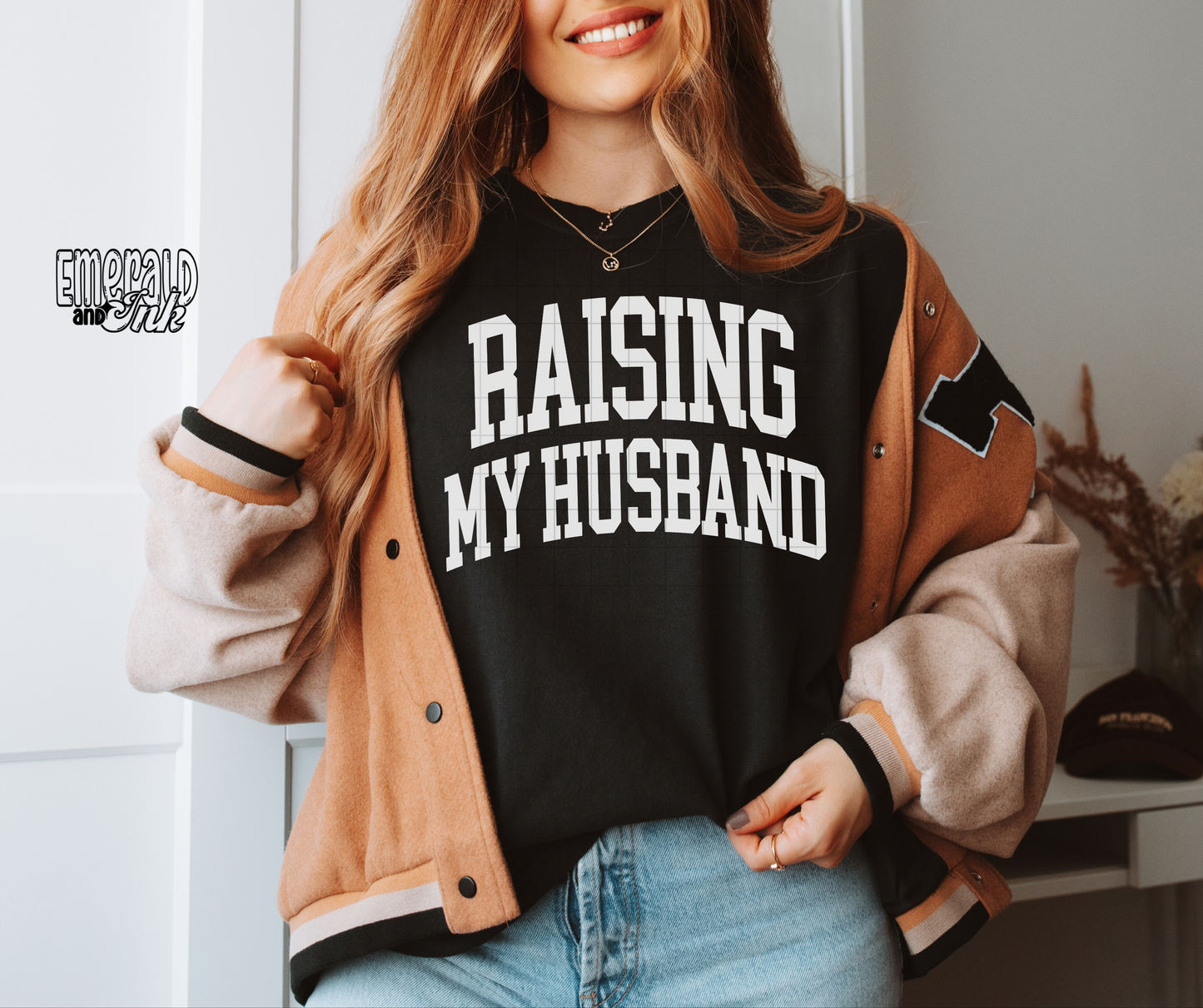 Raising My Husband (white) - DTF Transfer*TAT 7 biz days