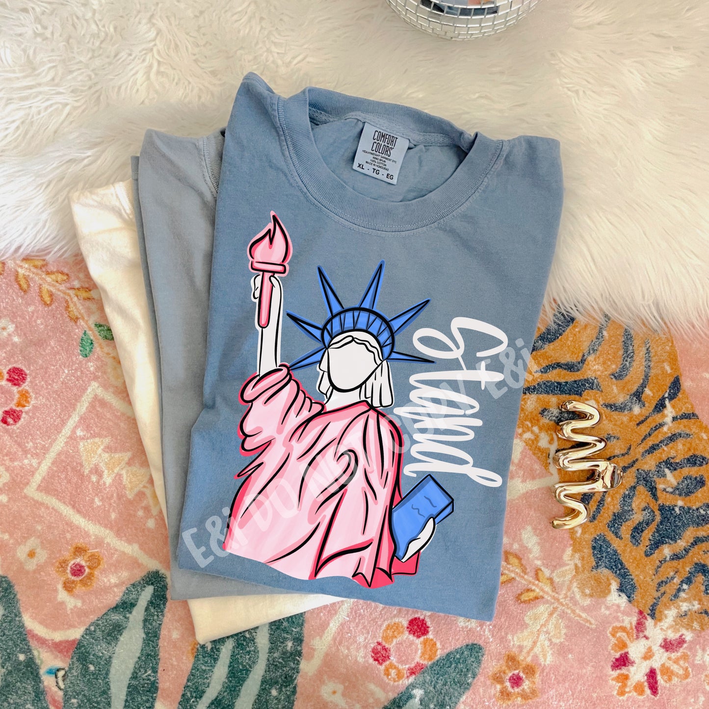 STAND Statue of Liberty - DTF Transfer