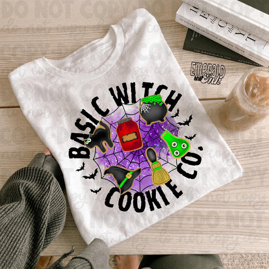 Basic Witch Cookie Co. - DTF Transfer*TAT 5-7 biz days