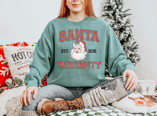 Santa University - DTF Transfer*TAT 7 biz days