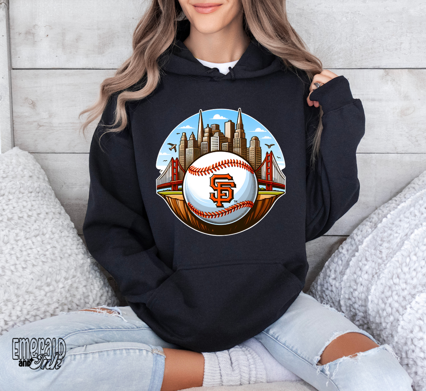 San Francisco baseball city 2 - DTF Transfer