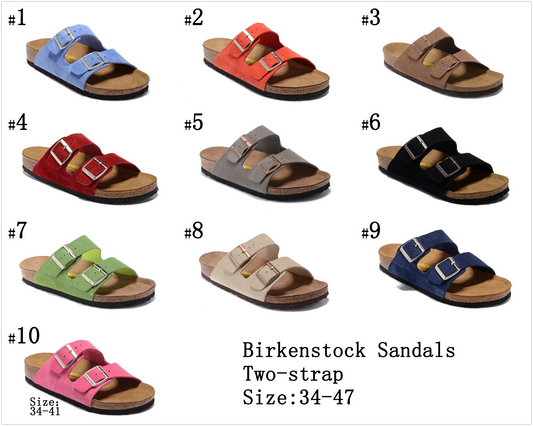 Leather Slides - multiple options