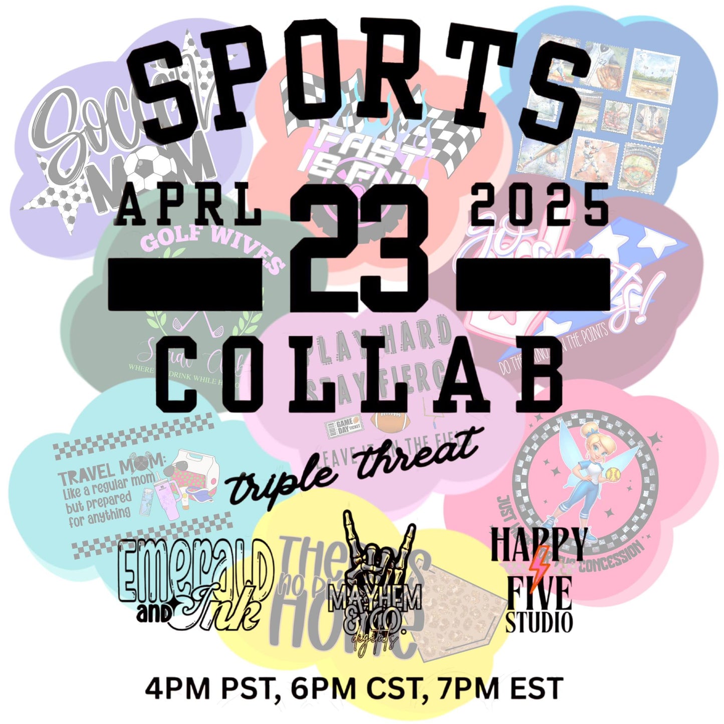 Triple Threat Sports Collab - Digital ZIP Download