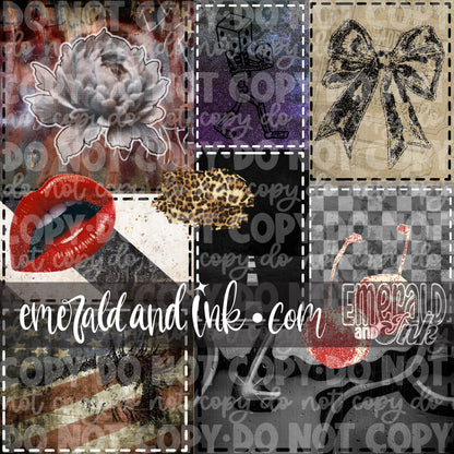 Grungy Patchwork JPEG File