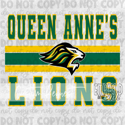 Varsity Stripe Team Custom Digital