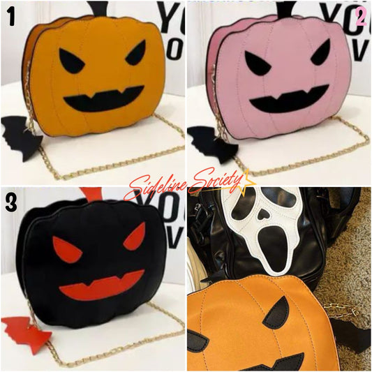 Jack-O-Lantern Crossbody Bag