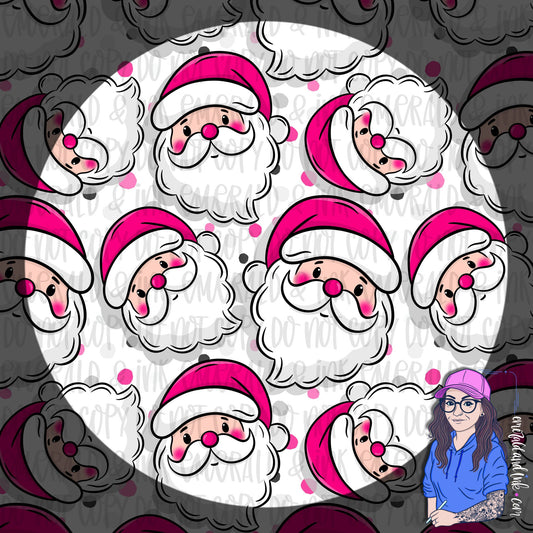 Cute Santa Light Skin Seamless JPG Download