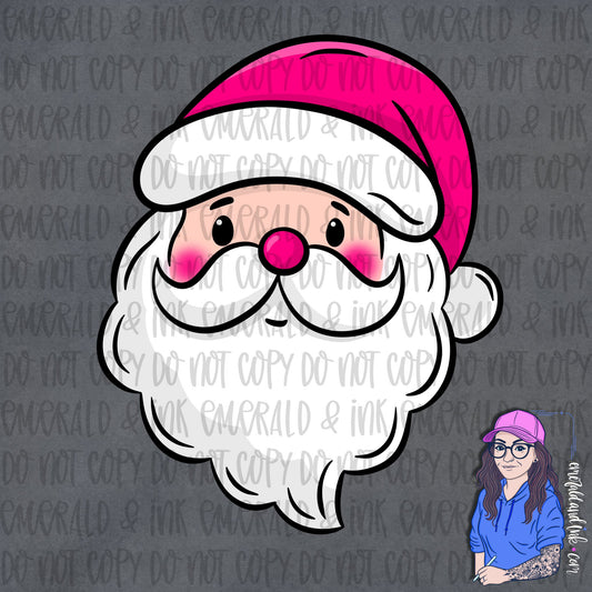 Cute Santa Light Skin PNG Download
