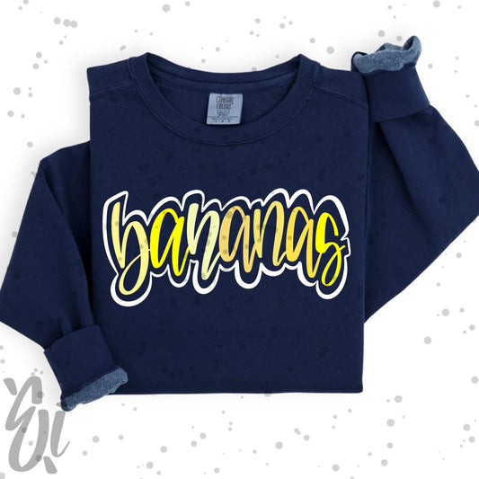 Bananas Baseball PNG