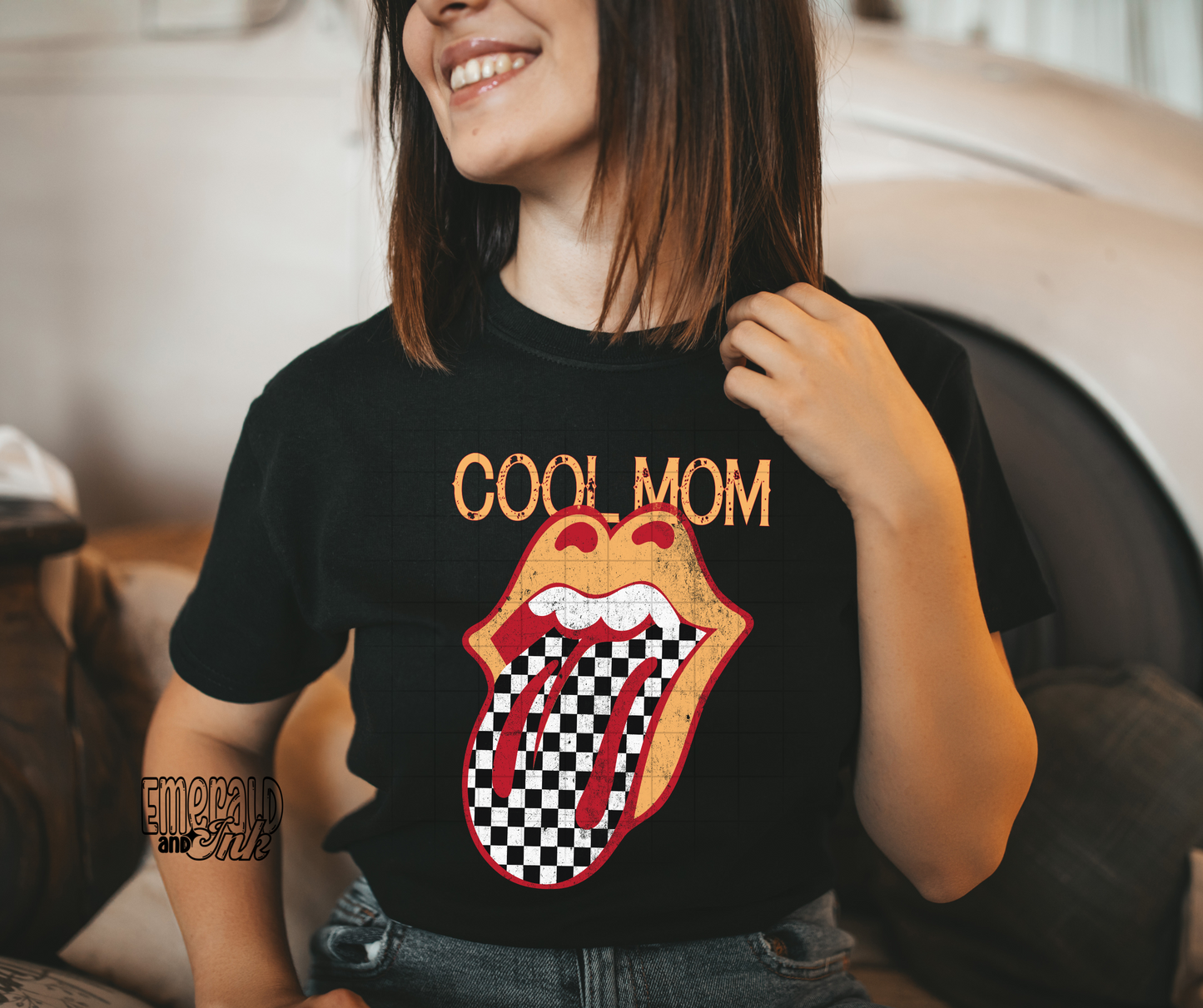 Cool Mom - DTF Transfer*TAT 7 biz days