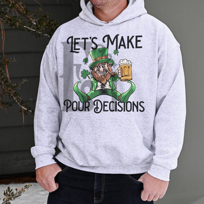 Lets Make Pour Decisions Drunk Leprechaun Digital Download