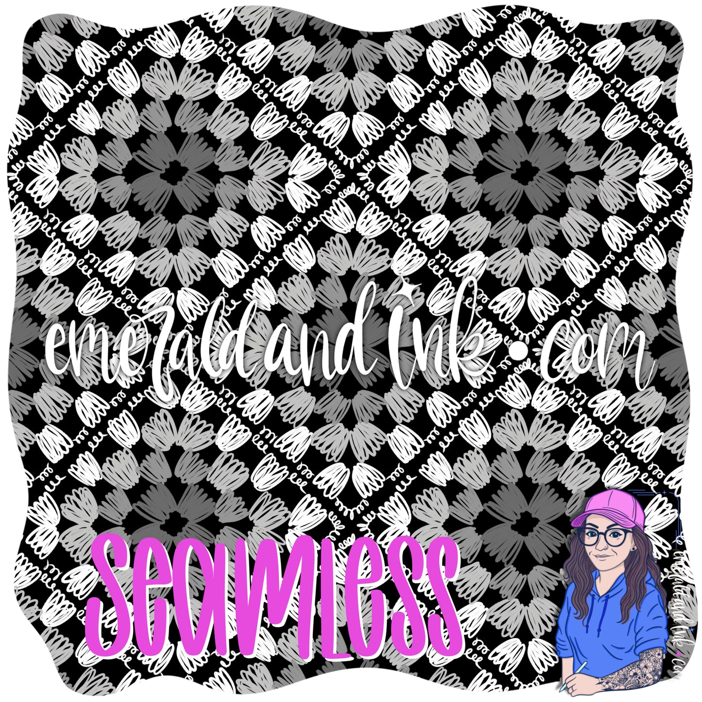 Granny Square Doodle Seamless JPG