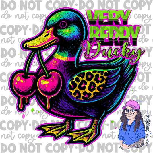 Very Berry Ducky PNG Download