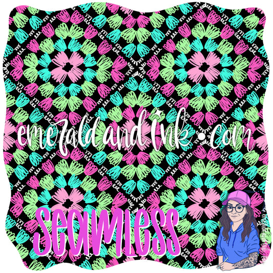 Granny Square Doodle Seamless JPG