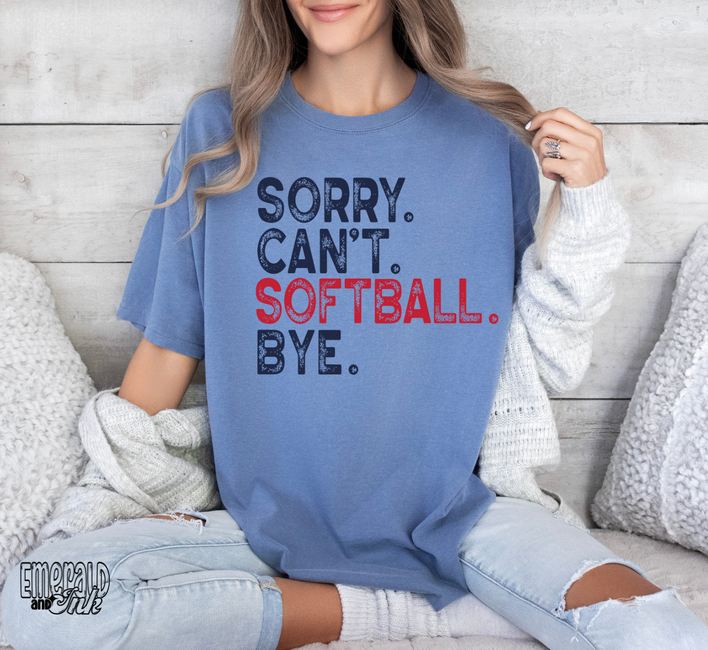 Sorry cant softball - DTF Transfer