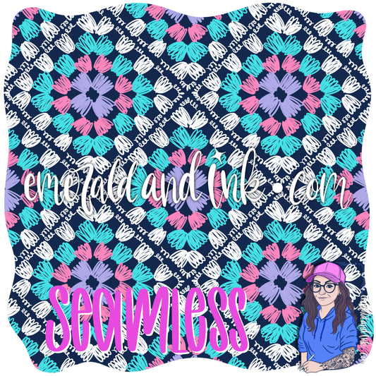 Granny Square Doodle Seamless JPG