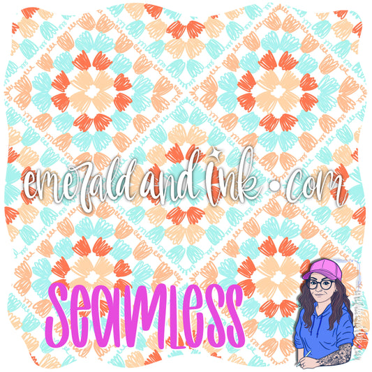 Granny Square Doodle Seamless JPG