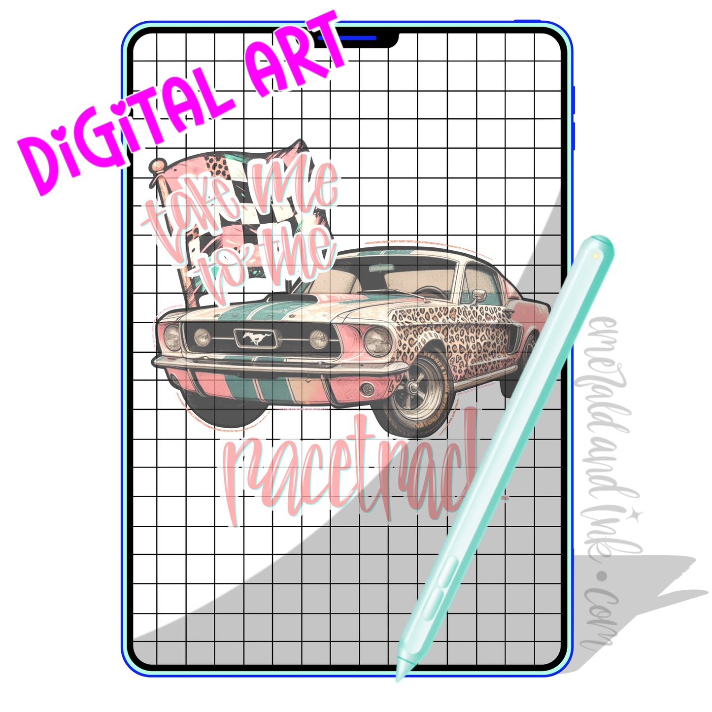 TAKE ME TO THE RACETRACK - Digital Download