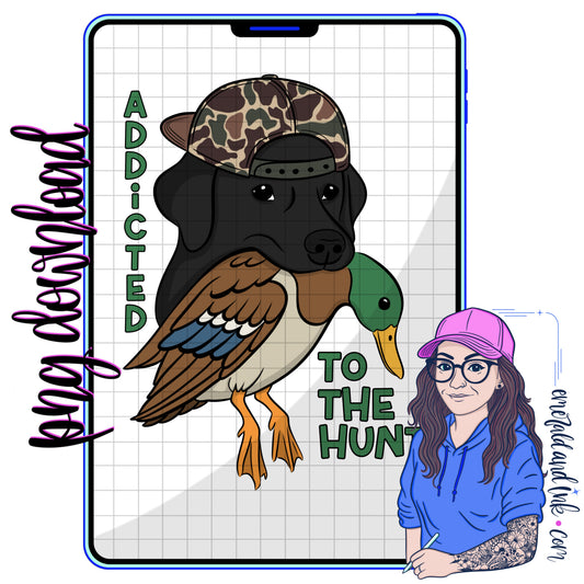 Addicted to the hunt - Digital Download