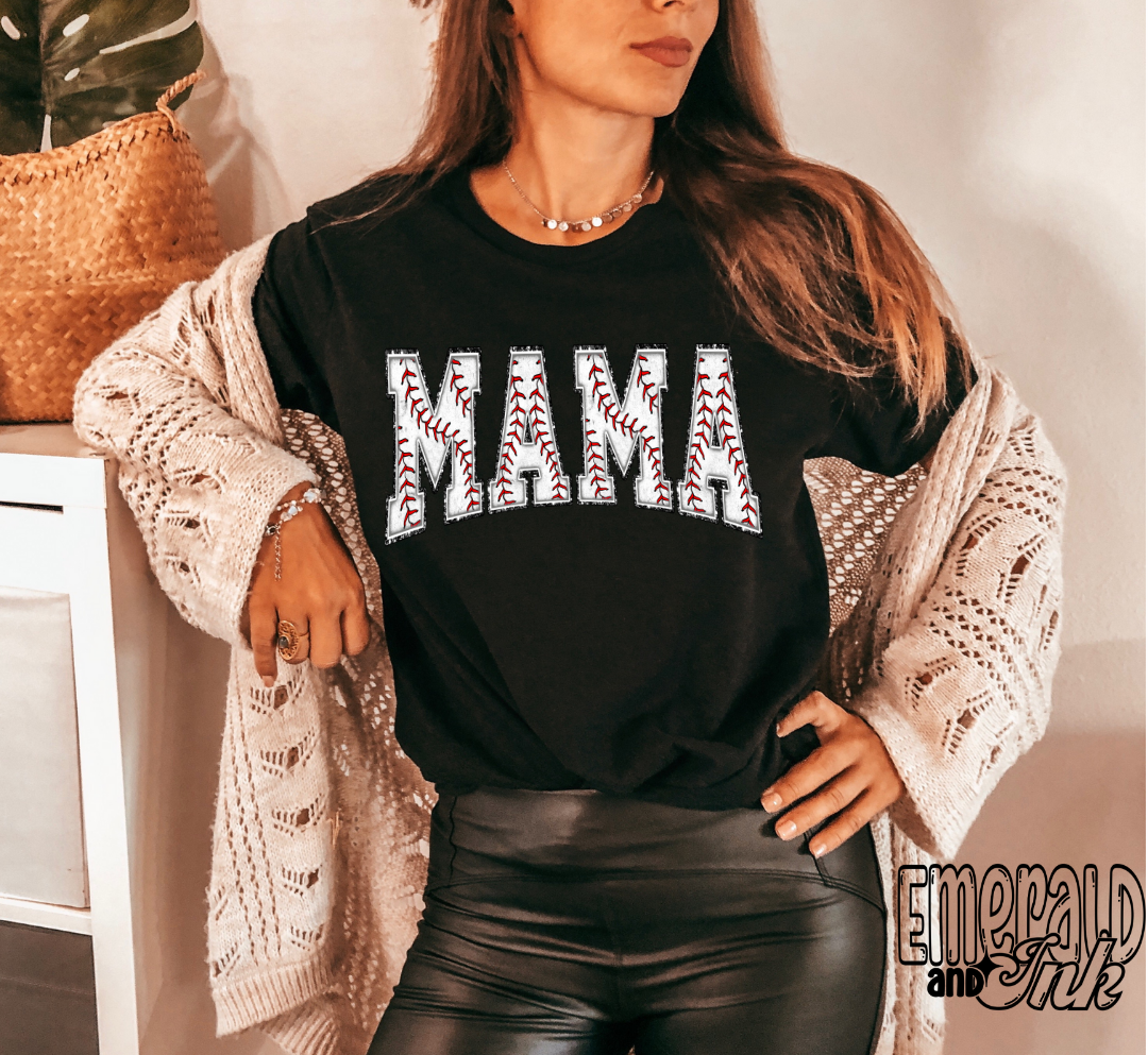 Baseball Mama Varsity - DTF Transfer