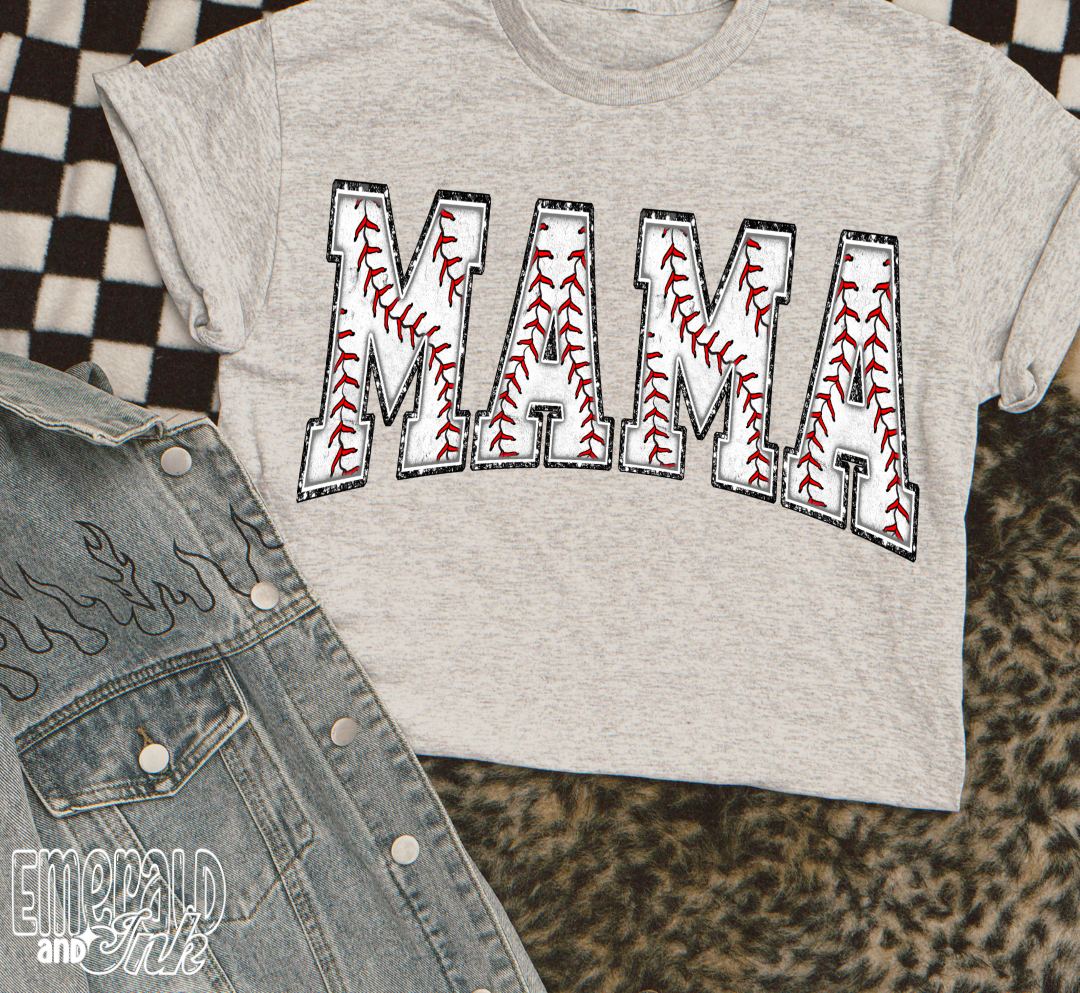 Baseball Mama Varsity - DTF Transfer