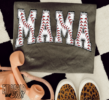 Baseball Mama Varsity - DTF Transfer