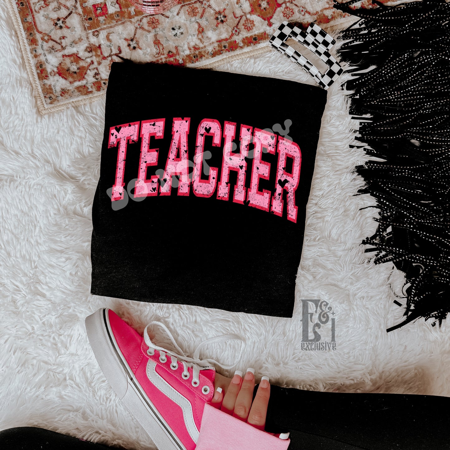 Valentines Teacher Varsity - Digital File Download