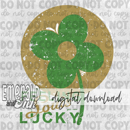 Feeling Lucky Designer Insp - Digital File Download