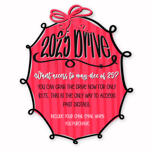 2025 Drive - read details.
