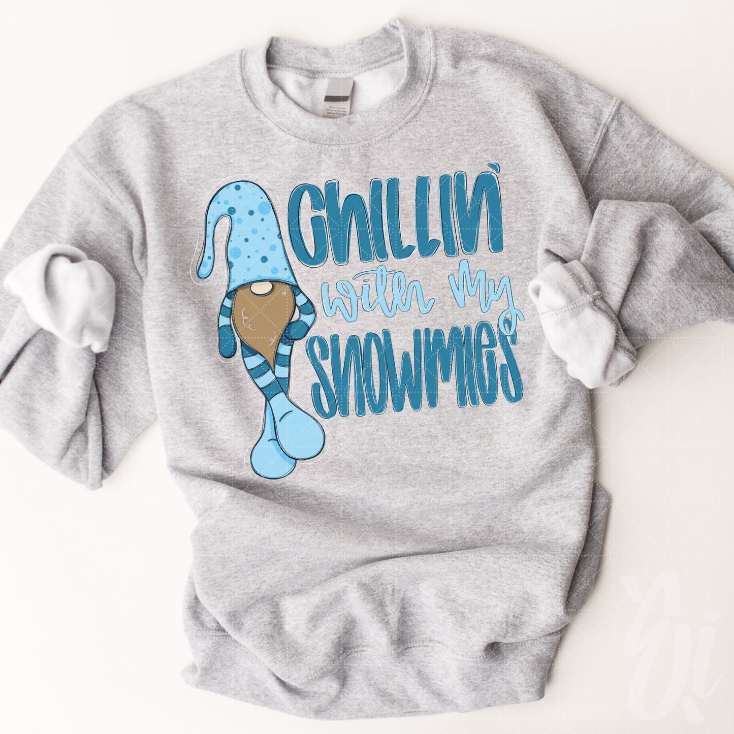 Chillin’ With My Snowmies PNG