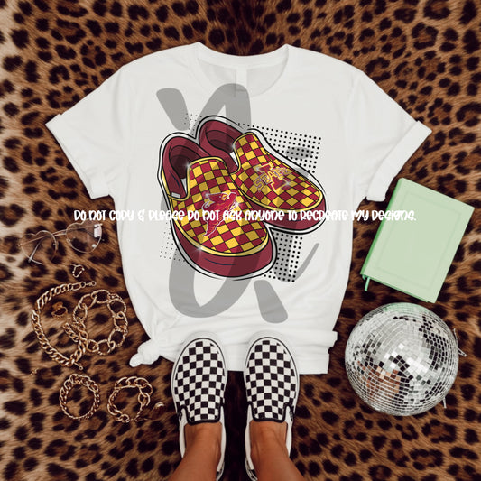 *ORIGINAL DESIGNER* Cyclones Collegiate Shoes - DTF Transfer