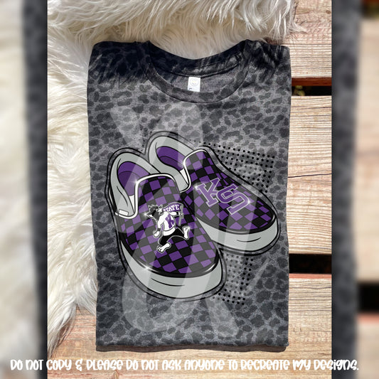 *ORIGINAL DESIGNER* Wildcats Collegiate Shoes - DTF Transfer