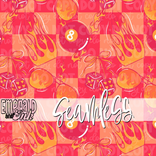 Stay Feral Edgy Seamless - JPG Digital Download