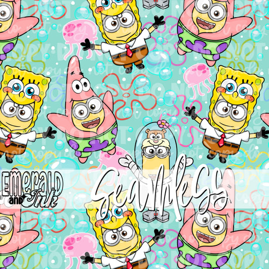 Good Mood Crew Seamless - JPG Digital Download