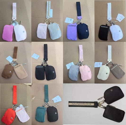 Double Zipper Wristlet - multiple options