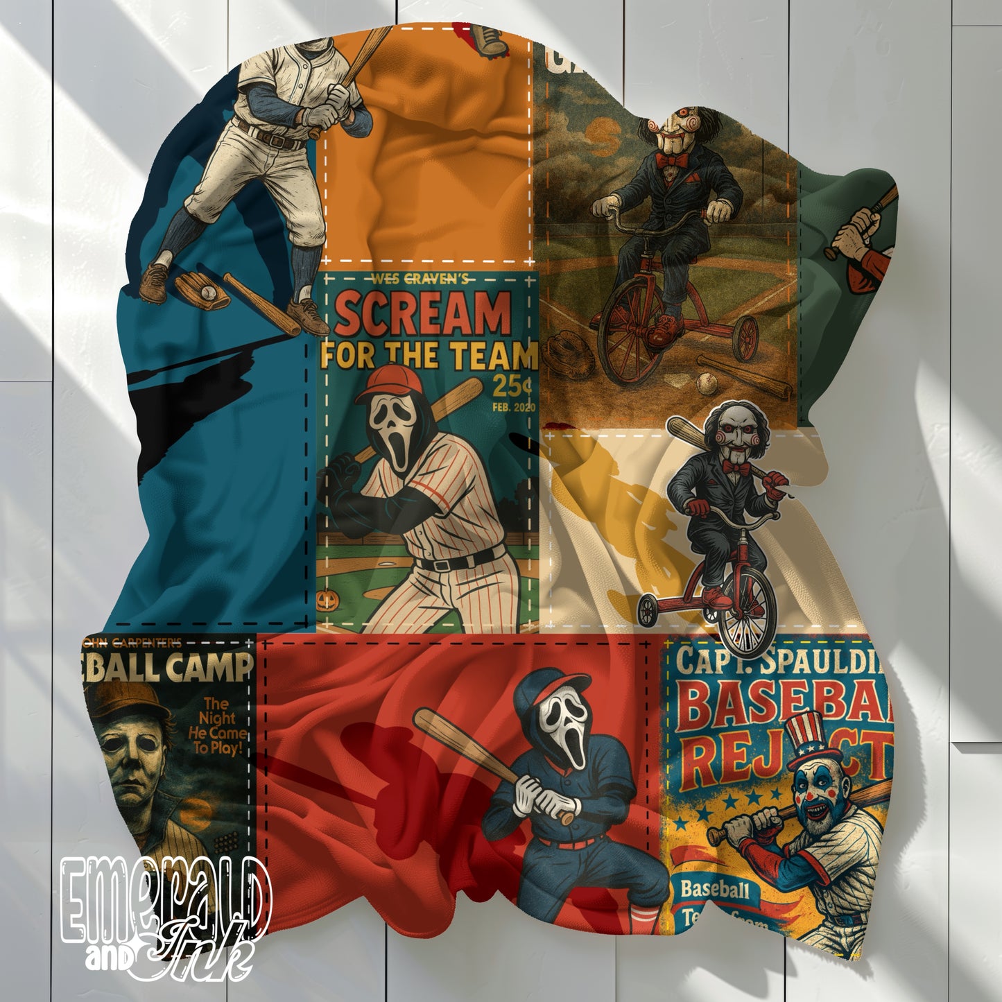 Vintage Horror Baseball Seamless *LIMITED EDITION* Download