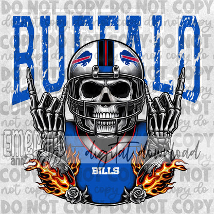 Football Team Boy Skellie Digital Download - BUFF