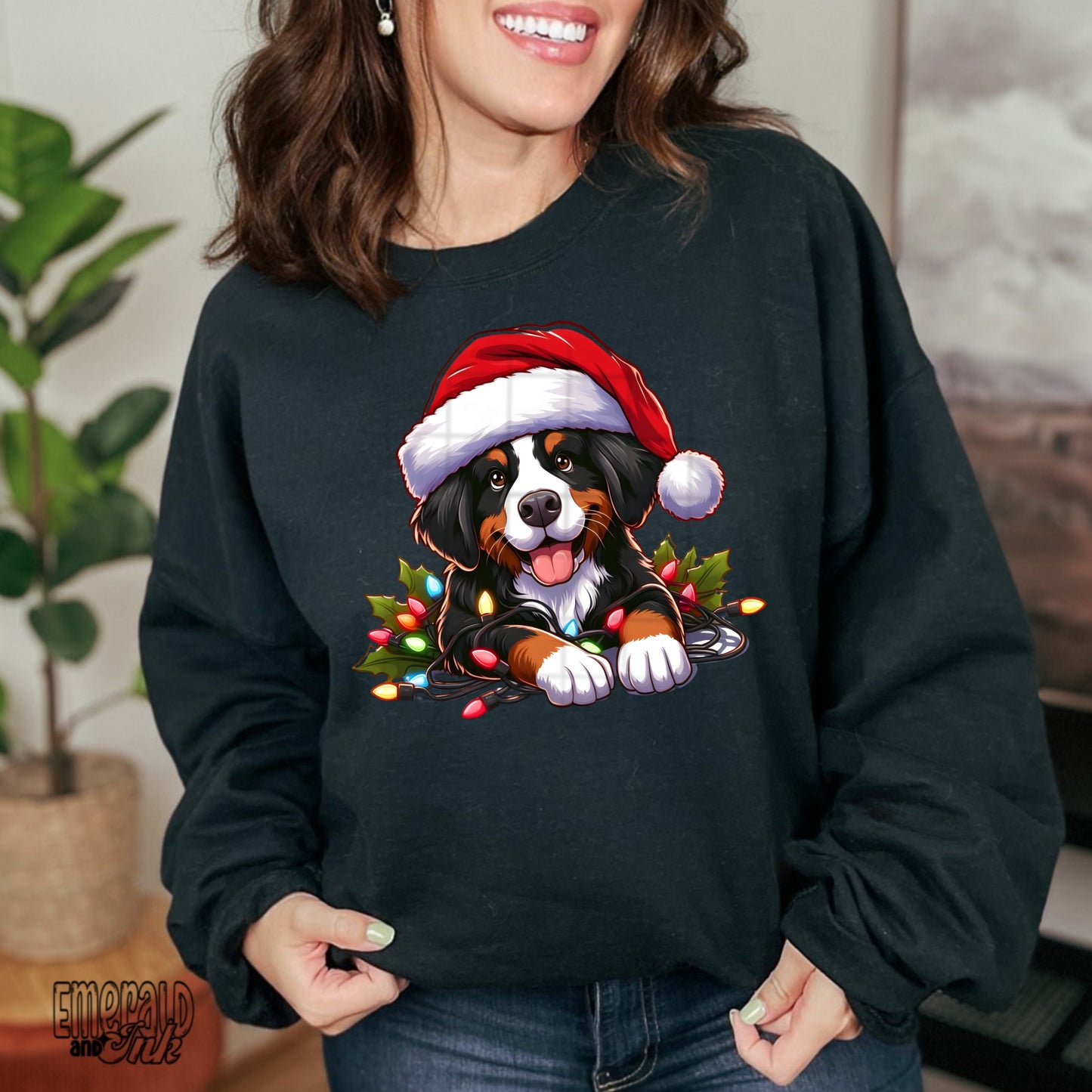 Bernese Santa *Exclusive* - DTF Transfer*TAT 7 biz days