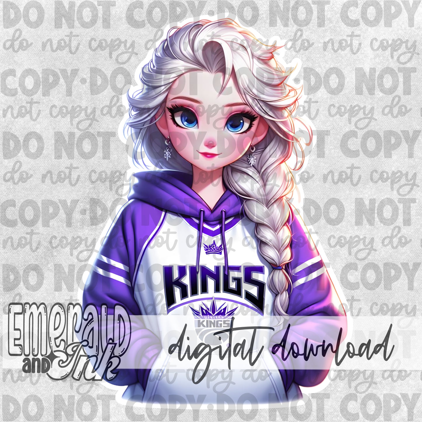 Ice Queen - Sacramento Purple - Digital Download