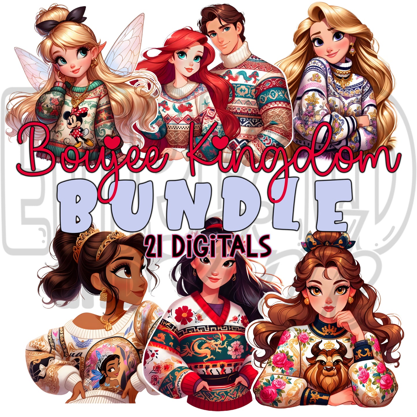 The Boujee Kingdom Bundle - Digital Download