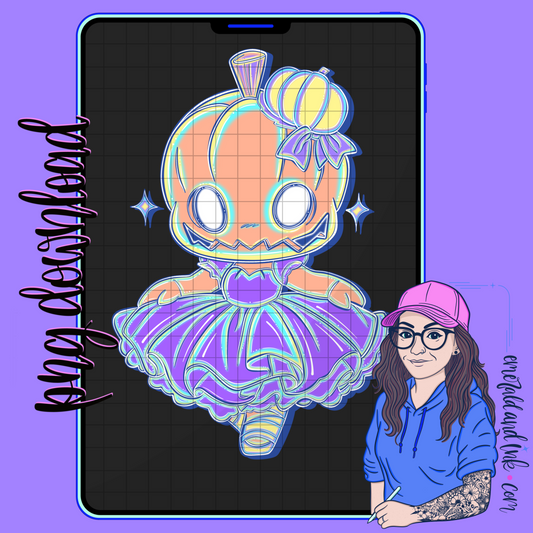 Ballerina Spice PNG - Digital Download