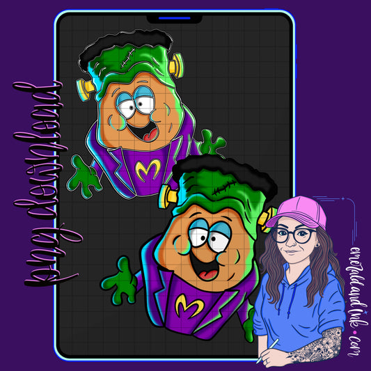 FrankenNugget PNG - Digital Download